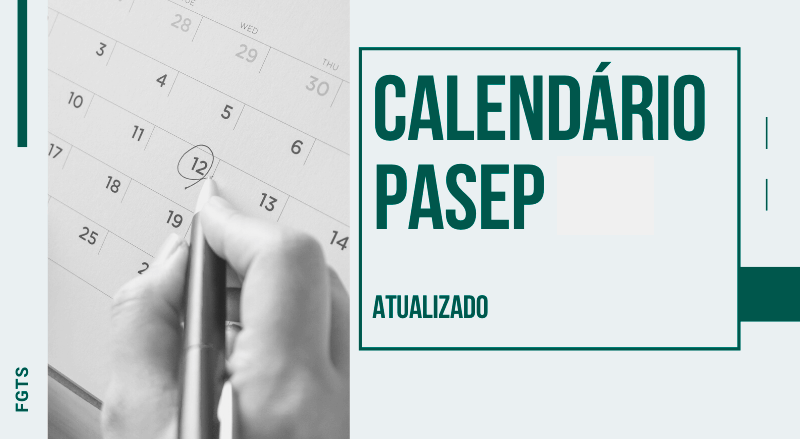 Calendário PASEP 2022